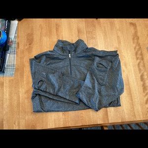 Skirt Sports long sleeve 1/4 zip running top